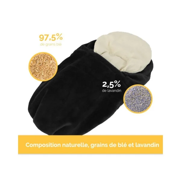 VIVEZEN Chaussons Chauffants Universels Taille 36 Au 43 – Noir économies garanties 3
