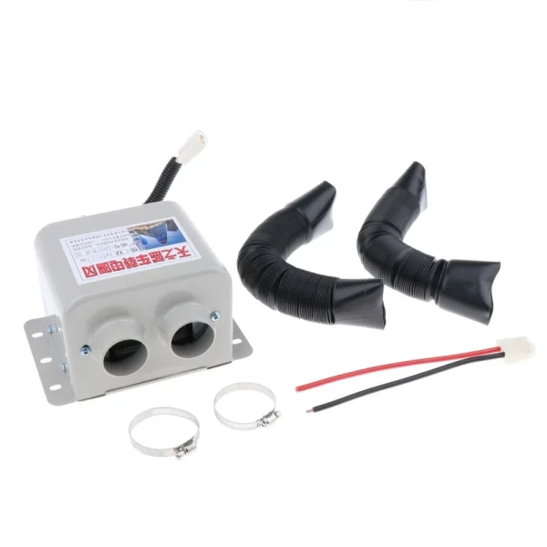 des prix incroyables Marque Generique Chauffage De Refroidissement Portatif De Voiture 12V Dégivreur 2 Trou… 3