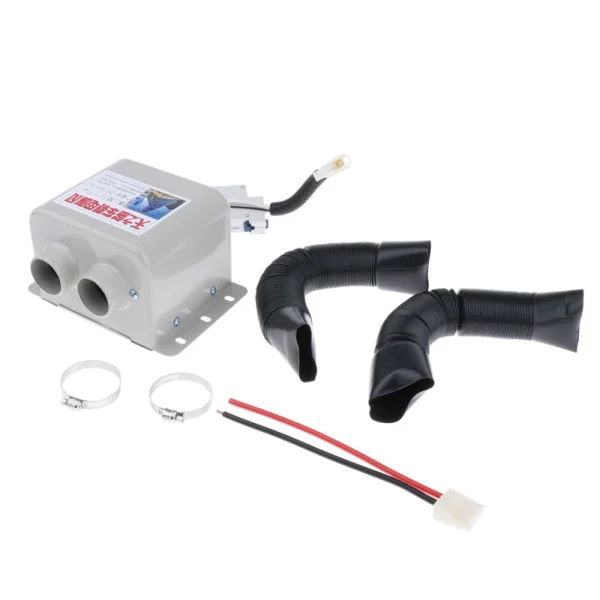 des prix incroyables Marque Generique Chauffage De Refroidissement Portatif De Voiture 12V Dégivreur 2 Trou… 4