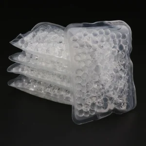 magasins pas chers Marque Generique 5pcs Perles De Gel Réutilisables Masque Au Micro-ondes Congelables Po… 9