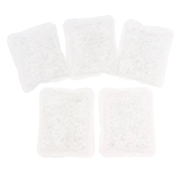 magasins pas chers Marque Generique 5pcs Perles De Gel Réutilisables Masque Au Micro-ondes Congelables Po… 4