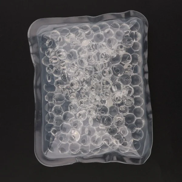 magasins pas chers Marque Generique 5pcs Perles De Gel Réutilisables Masque Au Micro-ondes Congelables Po… 5