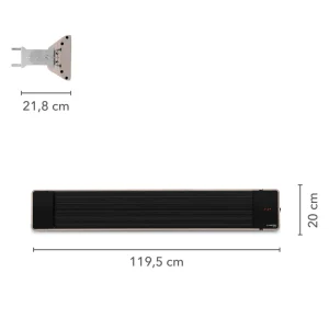 Meilleur Prix TROTEC Chauffage Radiant électrique Sans Lumière Rouge IRD 1800 Chau… 13