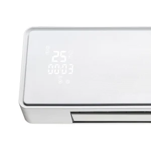 magasin en ligne france Purline Chauffage Soufflant 2000 W Façade En Verre Blanc Télécommande Et Mi… 11