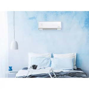 magasin en ligne france Purline Chauffage Soufflant 2000 W Façade En Verre Blanc Télécommande Et Mi… 13