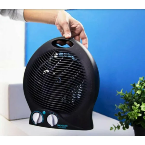 Cecotec Chauffage Soufflant Avec 3 Modes De Fonctionnement 1000W 2000W Noir france 1