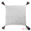 Totalcadeau Coussin Décoratif à Motifs En Zigzag Pas Cher magasin pour 19