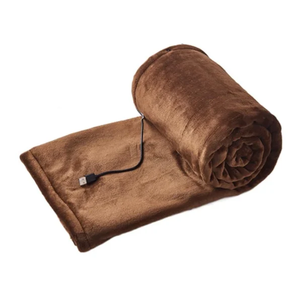 Generique Brother Couverture Chauffante 5V USB 180 X 80 Cm Portable Domestique Compact C… qualité supérieure 1