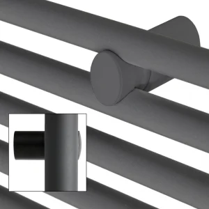 de garantie authentique ECD Germany Radiateur Pour Salle De Bain Sahara – 400 X 1200 Mm – Anth… 13