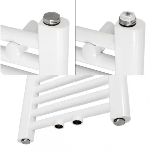 à prix promos ECD Germany Sahara Radiateur Sèche-serviettes – 600 X 1500 Mm – Blanc… 11