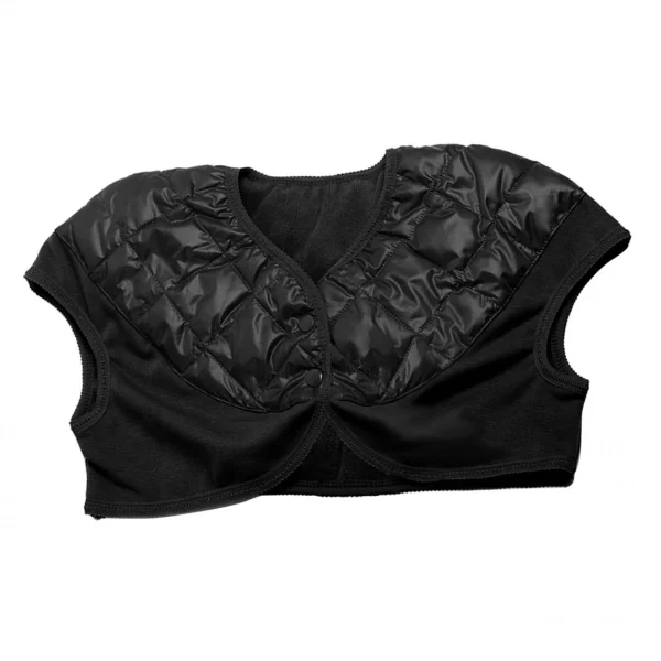 belle Marque Generique Femmes Doudoune Chaud Épaule Warmer Thermique Wrap Protector Noir XXL 5