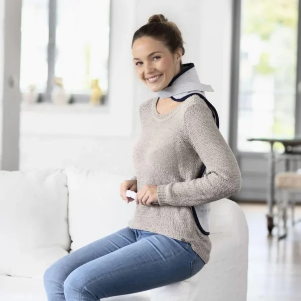Meilleur Service Medisana Coussin Chauffant Pour Nuque Et Dos HP 460 Gris 5