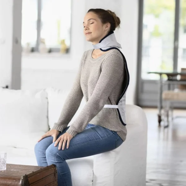 Meilleur Service Medisana Coussin Chauffant Pour Nuque Et Dos HP 460 Gris 6