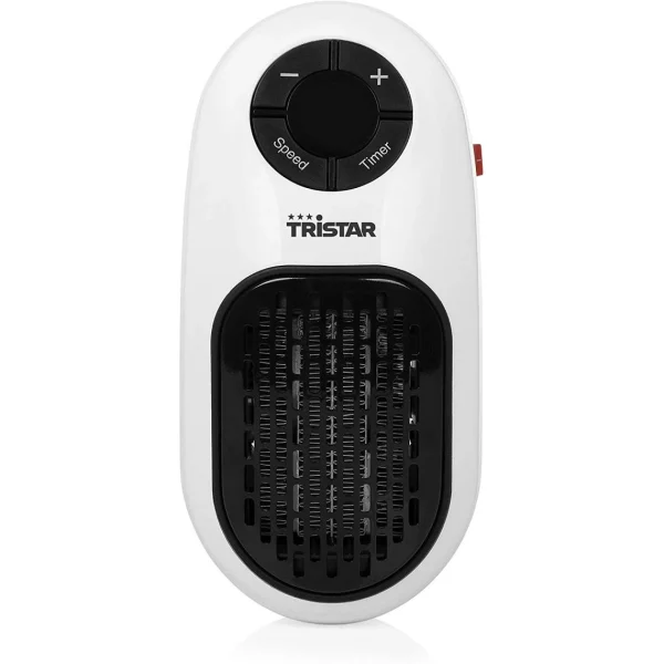 Protections acheteurs Tristar Mini Chauffage Céramique 400W Blanc Noir 1