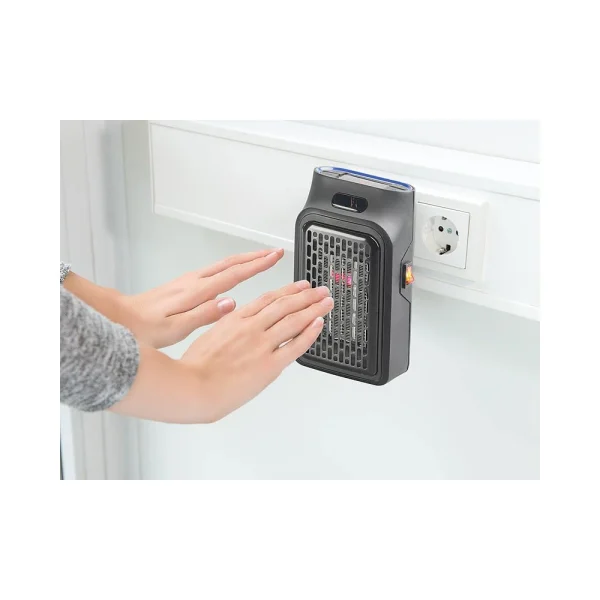 meilleur cadeau Sichler Haushaltsgerate Mini Chauffage Soufflant Télécommandé 500 W Sur Prise Secteur LV-15… 1