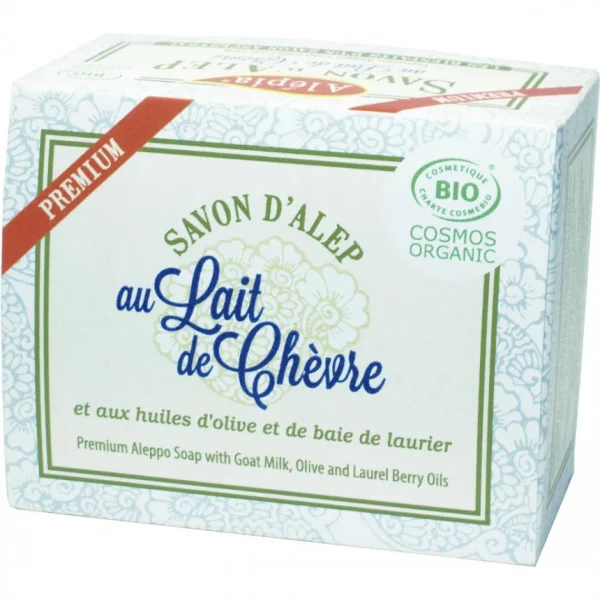 grossiste Alepia Savon D’Alep Premium BIO Au Lait De Chèvre 1