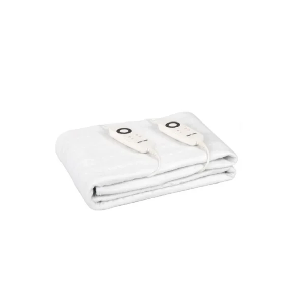 Surmatelas Chauffant 2 Places 160x140cm Blanc – AD165A – ASTORIA Acheter 1