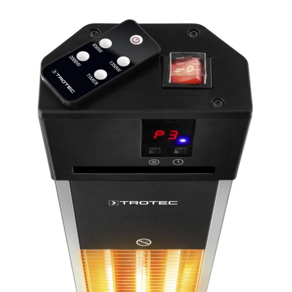 qualité supérieure TROTEC Chauffage Radiant Pour Terrasse IRS 2000 E, 2.000 W, Chauffage … 3
