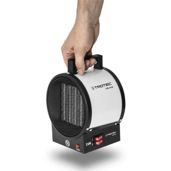 grande qualité TROTEC Chauffage Soufflant Céramique TDS 10 M, 2 KW Chauffage De Cha… 5