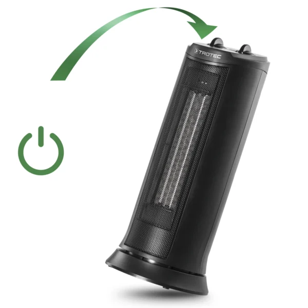 soldes magasin TROTEC Chauffage Soufflant Céramique TFC 19 E, 1200 W/2000 W, Radiate… 5