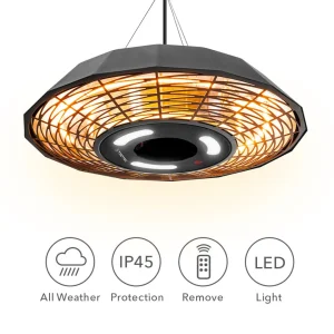 boutiqued pas cher TROTEC Radiant Suspendu Design IR 2010 SC, Chauffage D’extérieur, Cha… 9