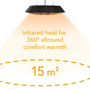boutiqued pas cher TROTEC Radiant Suspendu Design IR 2010 SC, Chauffage D’extérieur, Cha… 11