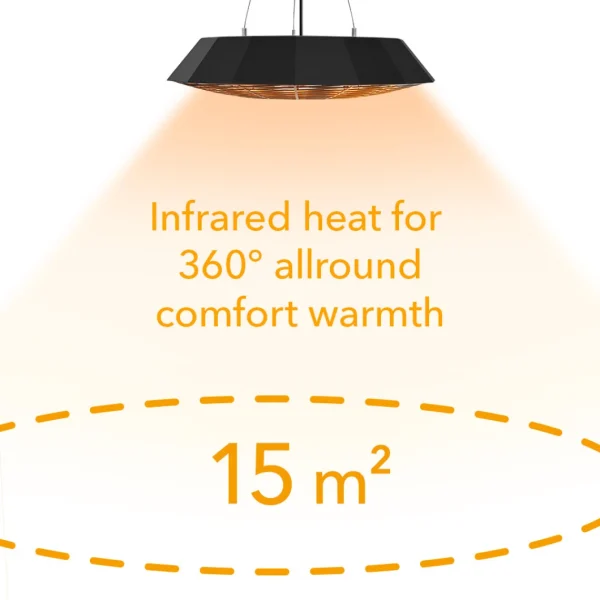 boutiqued pas cher TROTEC Radiant Suspendu Design IR 2010 SC, Chauffage D’extérieur, Cha… 4